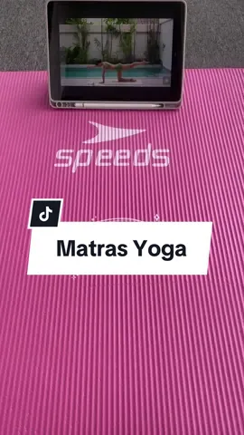 Praktis buat olahraga kapan pun dan dimanapun 🥰 #matrasyoga  #speedsmatras  #speedmatrasyoga  #matrasolahraga  #matrasyogamurah 