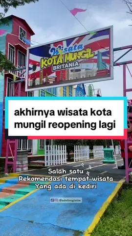 Membalas @SyakaShop2020 akhirnya wisata kota mungil reopening lagi #mbolangjatim #wisatakotamungil #kotamungilngancarkediri 