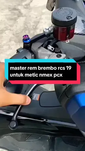 hallo brow racing master rem brembo rcs 19 buat yamaha nmex dan honda pcx kamu biar tambah ganteng buruan di cek out banyak promo akhir tahun. #masterrembrembo #Master Rem Brembo Krs Satu Set Murah #brembo #fypシ #fyp 