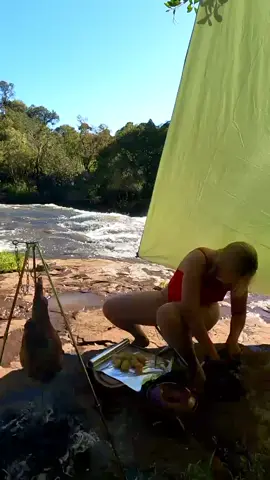 Full video on channel 👆 #barbecue #camping #girl #asmrsounds #asmr #fyp #foryou #for #cooking #nature #outdoor 
