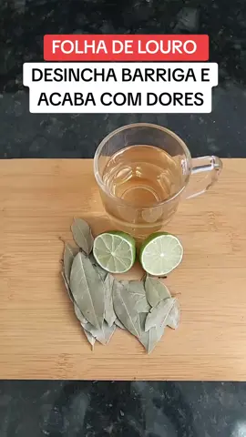 Folha de louro para desinchar até 3cm de barriga em um dia!  #figado #cha #louro #saude #medicina #chadelouro #desinchar #desincharbarriga