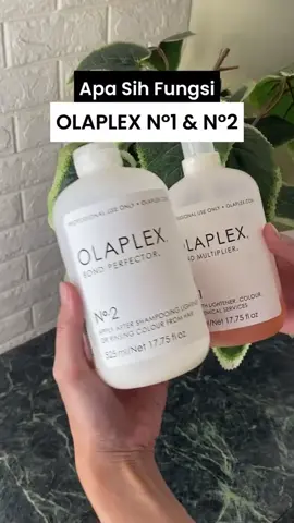 Serum perbaikan rambut, Olaplex Hair Treatment😍. Cek keranjang kuning!! #olaplextreatment #olaplexno1and2 #serumperbaikanrambut #serumrambut 