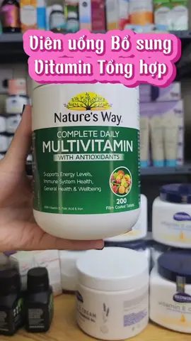Viên uống Vitamin tổng hợp ĂN NGON NGỦ NGON, CƠ THỂ KHỎE MẠNH đây ạ 😊#vitamintonghop #multivitamin #vienuongvitamin 