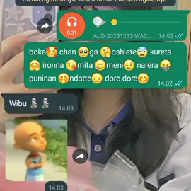 dikatain wibu😔#fyp#voice#anime#kawaii 