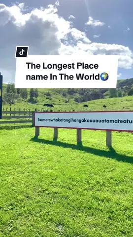 Yeah goodluck🤭 | The longest place name in the world🌍#thelongestplacenameintheworld #thelongestplacename #newzealandsong #thingstoseeinnewzealand #mustdotravels #fyp 