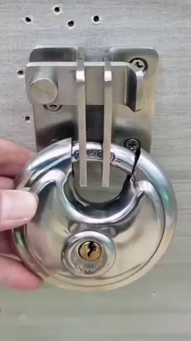 Stainless  Anti - Theft Padlock Round Discus Lock#stainlesslock #stainlesspadlock #antitheftlock #roundlock #fypシ #fyp #fy #foryou #tiktoker #tiktok 