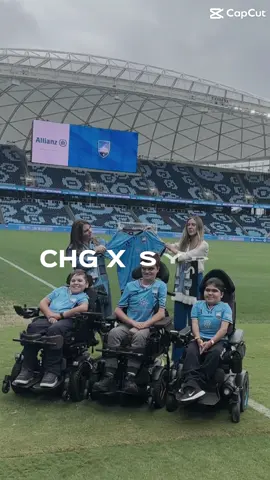 Take a look behind the scenes of Community Health Groups sponsorship announcment for the Sydney FC Powerchair team ⚽️💙 @Sydney FC Foundation  #sydneyfc #sydneyfcpowerchair #football #powerchairfootball #communityhealthgroup 