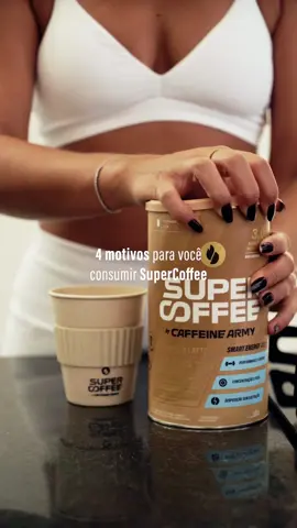 Muito mais que um pré treino, o SuperCoffee é energia limpa para todos os desafios da sua rotina! #SuperCoffee #caffeinearmy #coffeetiktok #coffee