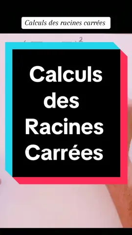 Calculs des racines carrées. #math #maths #friaacademy #college #lycee #lyceens #mathematics #mathematique #mathematiques #tiktokmath #tiktokmaths #mathstiktok #mathtiktok #prof #profs #profsurtiktok #enseignant #profmath #brevet #brevet2023 #revision #revisions #astucemaths #defi #defis #enigme #enigmes #calcul #calculs #calculator #puissance #france #paris #racinescarrées #racinecarree #usa #usa_tiktok #france🇫🇷 #astuce #fypシ #fyp #fypシ゚viral 