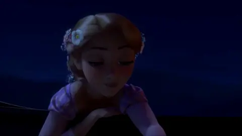 #واخيرا_شفت_النور  🥺 #روبانزل 🥀💖 #عشوائيات  #kartoon 