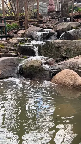 Why wouldn’t you want to have the sound of water at your home.  Not to mention the health benefits  🔥🐟❄️#ponds #recreationponds #swimpondcoffee #catskillsny 