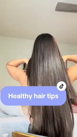 My hair has been so healthy lately #healthyhair #shinyhairtips #hairoiling #besthairoilstogrowyourhair #BestHairProducts #hairtok #hairmask #gisouhairmask #longhair 