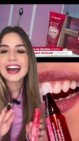 A nova caneta clareadora Colgate Luminous White chegou ao Brasil, prometendo remover até 15 anos de manchas. Com 3% de peróxido de hidrogênio, o mesmo ingrediente usado em clareamentos profissionais, agora você pode ter um sorriso mais branco de forma segura no conforto da sua casa e livre de sensibilidade! ❤️Resultados incríveis em apenas uma semana! Indicada para quem já clareou os dentes e busca manutenção ou para quem deseja o sorriso mais branco de forma saudável. Consulte um dentista para dúvidas adicionais. Transforme seu sorriso com Colgate Luminous White ✨@colgatebrasil *PubIi*