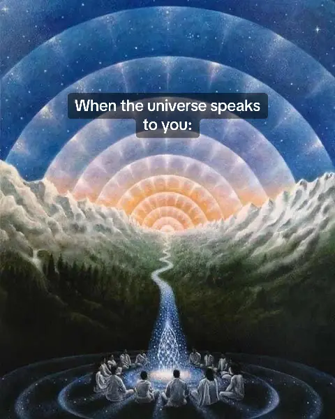 the universe speaks to you #spirituality #spiritualtiktok #mindset #selflove #HealingJourney #intuition #chakras #energy #awareness #frequenciesandvibrations #bodycare #angelnumbers #SelfCare #meditation 