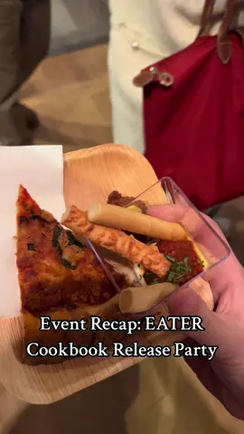 i read @Eater almost every day so you already know i had to check this out!! the panel and food were both amazing 😋🍕 @Shopify  #EaterNYC #NYCEvents #NYCthingsToDo #fyp #spongeboboutfit 