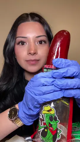 Was craving a chamoy pickle kit @Bussin Snacks 😋😋 #chamoypickle #pickle 