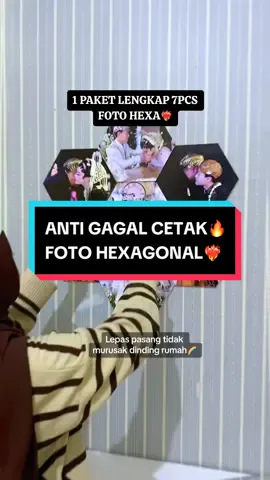 Membalas @addinganse01 emang boleh se hexagonal ini😍❤️‍🔥@Cahyaniryn #anugerahdigitalprinting #anugerahprintshop #cetakfoto #bingkaifoto #hiasandinding #fotohexagonal #cetakfotohexagonal #hexagonal #rekomendasicetakfoto #cahyanirynn #cahyaandre 