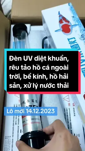 Đèn UV 20W, 30W, 40W, 60W, 75W, 100W diệt khuẩn, rêu tảo hồ cá ngoài trời, bể kính, hồ hải sản, xử lý nước thải... #denuv #denuvhokoi #denuvbeca #denuvdiettao #denuvhoca #denuvhocangoaitroi #denuvdietkhuan #dendiettaoxanh #dendietkhuantiauv #uv20w #denuv30w #denuv40w #denuv60w #denuv75w #denuv100w #denuv20w #υν30w #uv40w #υν60w #υuv100w #uvfortdi100w #trend #gocsangtao #LearnOnTikTok #cacanhlyly #cacanhlylyshop #xulynuocthai #xulynuoc 