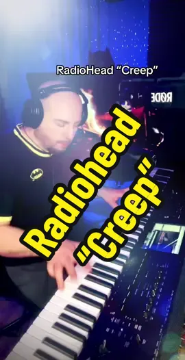 Radiohead “Creep” Piano performance, live on tiktok. #creep #radiohead #piano #livepiano #pianoplayer #fyp #artistsoftiktok 