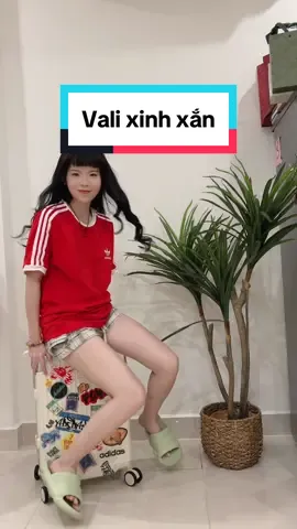 Tìm được em vali ưng quá chừng nè✌️ #review #vali #unbox #addidas 