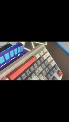 Affordable Mechanical Keyboard with 3 lightning adjustable brightness, volume and mixed color keycaps! Get yours now in the yellow basket. #mechanicalkeyboard #keyboard #workfromhome 