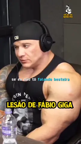 Fábio Giga fala da sua lesão que limita seus treinos #gym #Fitness #Fábiogiga #renatocariani #lesão #treino 
