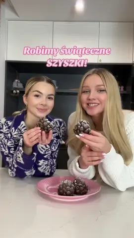 Prawda czy fake - świąteczne szyszki! ✨ Kto z Was by takie zjadł? 😏 #swiatecznewypieki#szyszki#swiateczneszyszki#szybkiprzepisnadeser  