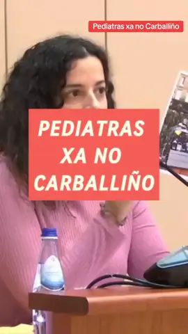 🩺 𝐏𝐞𝐝𝐢𝐚𝐭𝐫𝐚𝐬 𝐱𝐚 𝐩𝐚𝐫𝐚 𝐎 𝐂𝐚𝐫𝐛𝐚𝐥𝐥𝐢𝐧‌𝐨!  🔺️ Compartir unha praza (dentro de meses!) entre O Carballiño e A Ponte non soluciona a falta de 2 pediatras para atender +2300 nen@s na vila do Arenteiro, nin a saturación do barrio máis poboado da cidade. Non queremos parches, queremos pediatras. #pediatraXaCarballiño #sanidadepública #pediatrasxa #queremospediatría #OCarballiño #Ourense #APonte #bng #galiza #pediatra #debate #parlamento #recortes #sanidad @BNG Ourense 