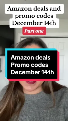 Amazon deals and promo codes part one for December 14! Don’t forget to hit that follow button because I have some great Amazon and Walmart finds today! #c#christmasc#christmasonabudgeta#amazona#amazonpromocodesa#amazondealsa#amazondailydealsa#amazondealsamazonpromocodesdecembera#amazonpromocodestodaya#amazonfindsw#walmart