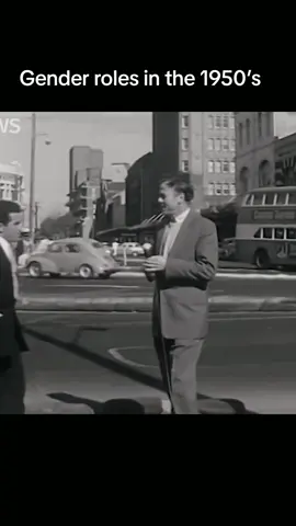 Gender roles in the 1950s. Vintage man on the street interview. Greek couple gender roles. Who is the head of the household? Early feminism. Traditional society. Slice of history.