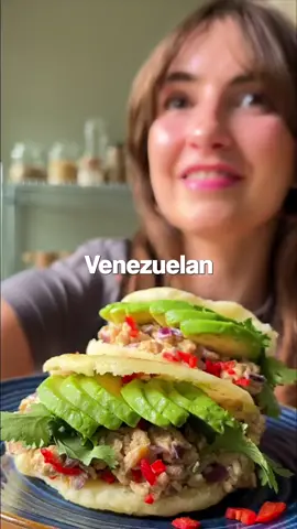 VENEZUELAN AREPA REINA PEPIADA  but make it vegan with I adore Venezuelan cuisine. The flavours are unmatched & very easily veganised. The Reina Pepaida was named after Venezuelas first international bea #trendingvideo