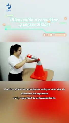Elige nuestros conos de tráfico para una guía clara y visible en la carretera. Son ligeros, duraderos y perfectos para diversos fines de control de tráfico. #ControlTrafico #SeguridadVial  #VisibilidadMejorada  #ProtecciónVehicular  #SeguridadPrimero  #Tranquilidad  #SeguridadEstacionamiento  #CallesSeguras  #ControlTrafico  #ProtecciónInstalaciones