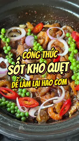 Công thức sốt kho quẹt ba chỉ tôm khô siêu dễ làm ✨ #LenKyCungKhoa #AnCungTikTok #LearnOnTikTok #vtmgr #XemNgayMeoHay 