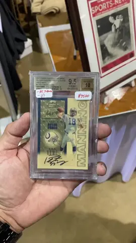 That PEYTON MANNING HEAT! 🥵 At this point, would be a little disappointed if I didn’t have my dude @beerad69 in one of our daily posts! 😂 So here it is! Good times as always  at the @nsccshow. . Powered by @pristineauction . #sportscards #thehobby #whodoyoucollect #nflcards #baseballcards #basketballcards #tradingcards #sportscardsandmemorbilia #sportscardshop #sportscardcollecting #peytonmanning #peytonmanningcards #fyp #blowthisup 