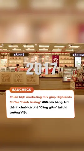 Chiến lược Marketing Mix giúp Highlands Coffee 