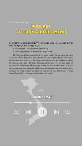 Podcast tư tưởng Hồ Chí Minh 
