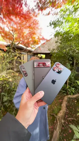 Compare with Pixel 8 Pro & iPhone 15 ProMax & Xperia 1 V  #大川優介 #YusukeOkawa #Google #Pixel8pro #Apple #iphone15promax #Sony #Xperia1V #紅葉