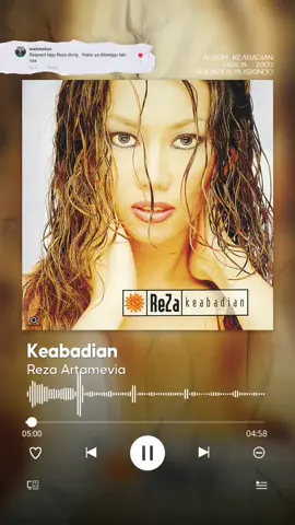 Membalas @mariatunbps done ya kak 🙏      Reza Artamevia - Keabadian                              #KasetPita #videolirik #liriklagu #titokmusic #rezaartamevia #keabadian 