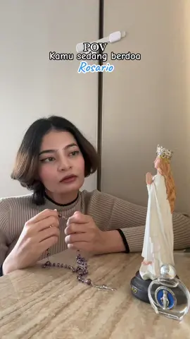 Kamu gak sendirian kok 🤣. Yuk, bisa yuk. Fokus yuk! 😆 #katolik #katolikindonesia #katolikroma #bundamaria #rosario 