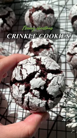 Nhắc đến giáng sinh là bạn nhớ tới bánh nào? #crinklecookies #crinkles #merrychristmas #ancungtiktok 