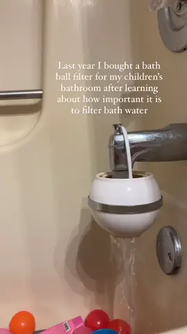 You can get this Link 🔗 in my Bio on Amazon storefront under ✨Bathroom Essentials ✨Yall….a GAME CHANGER for bath time. We have incredibly iron filled water, as you can tell, and I can’t imagine what that does to the body if you are constantly bathing in it. I mean…we filter our water, so why wouldn’t we also filter the water we bathe in? Your unfiltered tap water can contain a wide variety of harmful and skin-damaging contaminants such as chlorine, mercury, pesticides, bacteria, selenium, sulfur and much more. These types of contaminants can be hazardous to your health and will leave your skin and hair feeling dry and rough to the touch.  . I really enjoy that it’s one of the more affordable options I’ve found ($65), and each filter lasts 12-18 months so I don’t have to constantly be changing the filter. Of course the BEST option would be a whole home reverse osmosis system, BUT not everyone can afford those🫠 so you do what you can, and this is a great place to start. #filter #bathtime #musthaves #essential #water #filterwater #viralvideo #viraltiktok #giftideas 