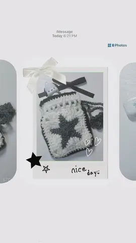 ⭐︎Y2Kなポーチ⭐︎何入れてもかわいい… #編み物 #編み物好きと繋がりたい #編み物初心者 #編み物動画 #おすすめにのりたい #おすすめ #かぎ針編み #ハンドメイド #crochet #リボン #編み物中毒 #モチーフ編み巾着 #y2k #y2kaesthetic #モチーフ編み 