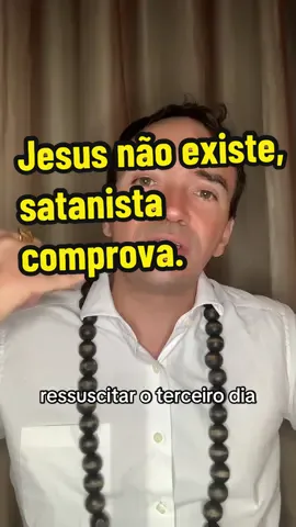 Jesus não existe, satanista comprova. #satanismo #satan #demonio #magia #ritual #lucifer 