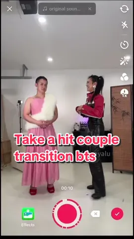Hahaha @jasondchen was forced to play dress up with me lol  #transitionbts #transitiontutorials #transition #couple #funnycouple #couplegoals 