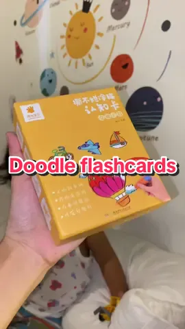No more screen time with this #magicdoodleflashcard for kids. #educationaltoy #doodleflashcards 
