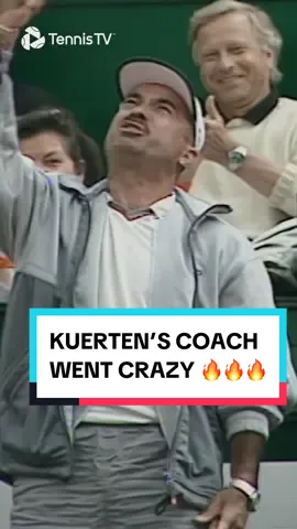 Kuerten’s coach is such a mood 🥹 #tennis #tennistv #atptour #kuerten 