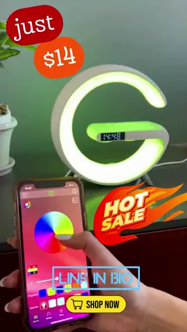 G Table Lamp now only $14! 🌟 Shop the deal in our bio. 🛍️ #glamp #lamp #tablelamp #nightlamp #deal #homedecor #homeessentials #homefind