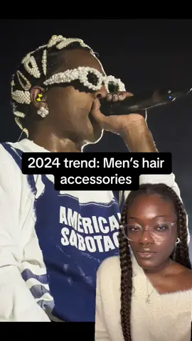 Our last trend prediction for the year: men’s hair accessories in 2024..💁 what do you think? #asaprocky #asaprockyhair #drake #offset #lilyachty #mensfashion #streetwear #fashiontiktok #fyp #foryoupage #jfashion #decorakei 