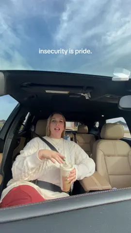 insecurity is pride. #christiantiktok #christian #insecurity #Pride 