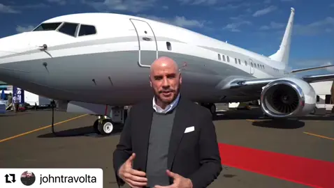 🛩️✨ Take a VIP Tour Inside the Boeing Business Jet 737 with @johntravolta !  From leather recliners to a queen-sized bed, this jet is a flying luxury apartment. Watch until the end for the ultimate owner's suite reveal! ✈️💫 #PrivateJetGoals #JohnTravolta #LuxuryTravel